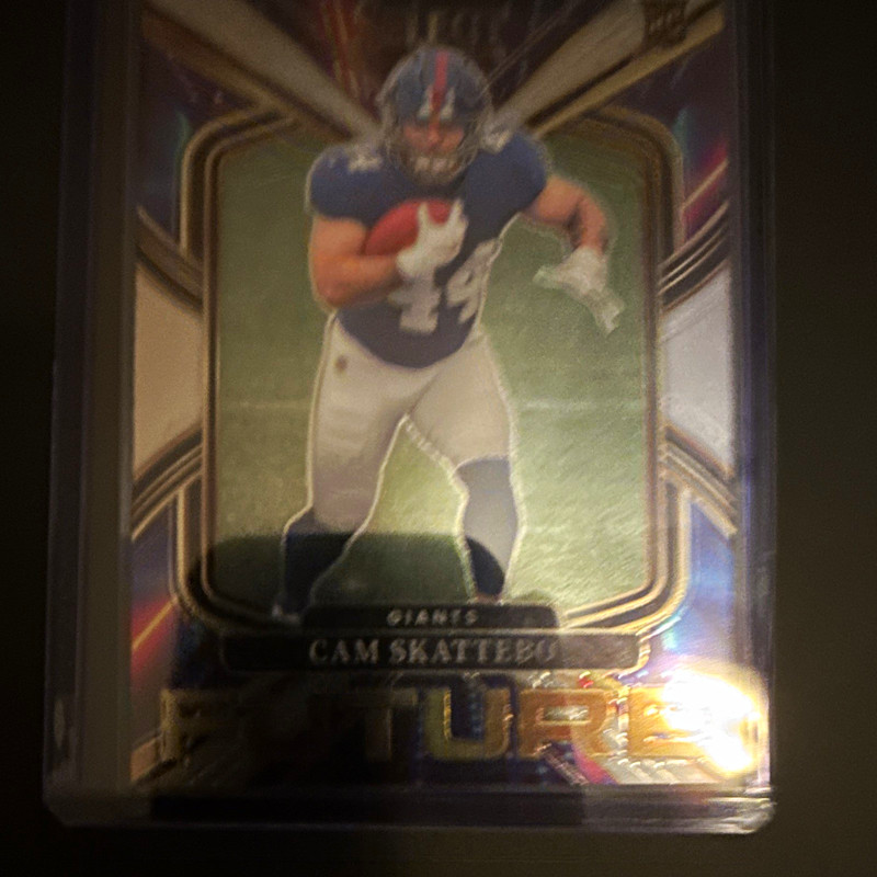 Panini 2025 Prizm Rookie Hype Cam Skattebo New York Giants Rookie #20