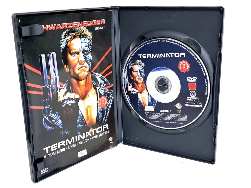 Terminator 1 (Schwarzenegger) ungekürzte Fassung DVD - Bild 3 von 3