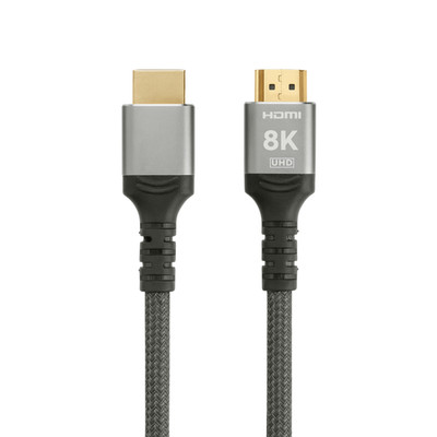 ProfiPatch HDMI Kabel 8K ethernet high speed 60Hz UHD 3m grau 4K120Hz