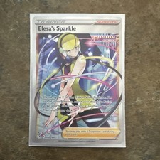 Elesa's Sparkle (Full Art) 260/264 Swsh08: Fusion Strike Holo for