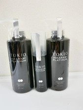 TOKIO IE Inkarami Platinum Shampoo 400ml  Treatment 400g  Outkarami Oil Japan