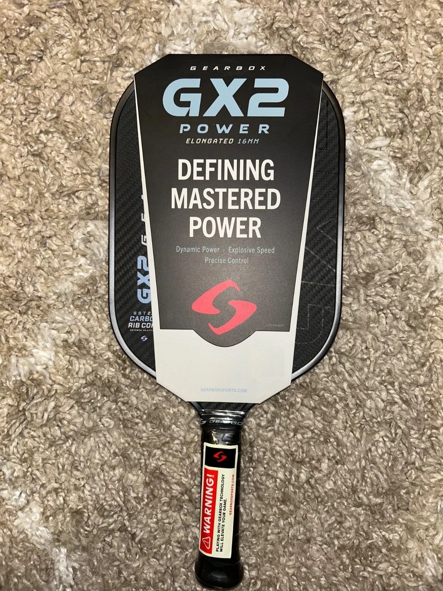 ピックルボールパドル］Gearbox GX2 Elongated 16mm Gearbox GX2 Power
