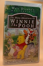 The Many Adventures of Winnie the Pooh VHS Disney Clamshell **Buy 2 Get 1 Free**