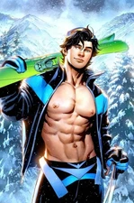 Nightwing #134 CVR E Travis Moore Sweater Weather VAR Pre Order 1/21/26