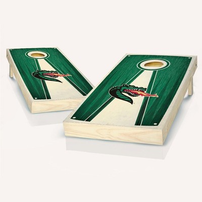 Tailgate Cornhole Boards Skips Garage UAB Stained Wood NCAA Licensed Set