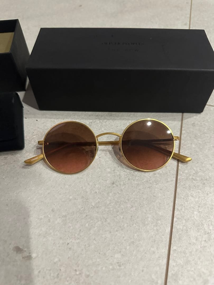 Oliver Peoples THE ROW After Midnight Sunglasses Brow… - Gem