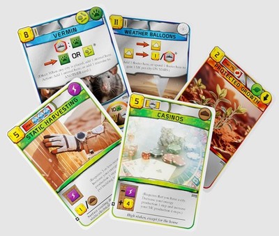 Terraforming Mars Seasonal Promo Pack 2025 - 5 Project Cards - New