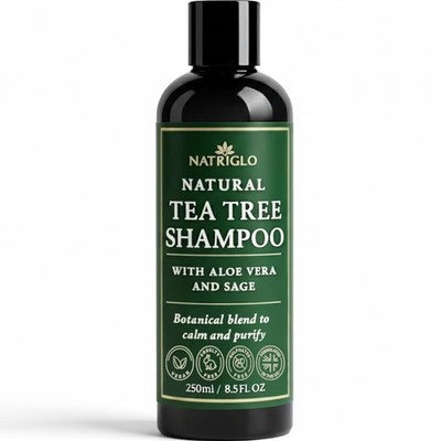 Bio-Teebaum-Shampoo | Anti-Schuppen | sulfatfreies Shampoo für juckende