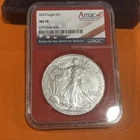 2023-W American Flying Silver Eagle $1 AMAC NGC MS 70