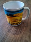 KANSAS Souvenir Vintage NEW Coffee Mug Made In Korea Barn Windmill Farm Wheat — photo 4