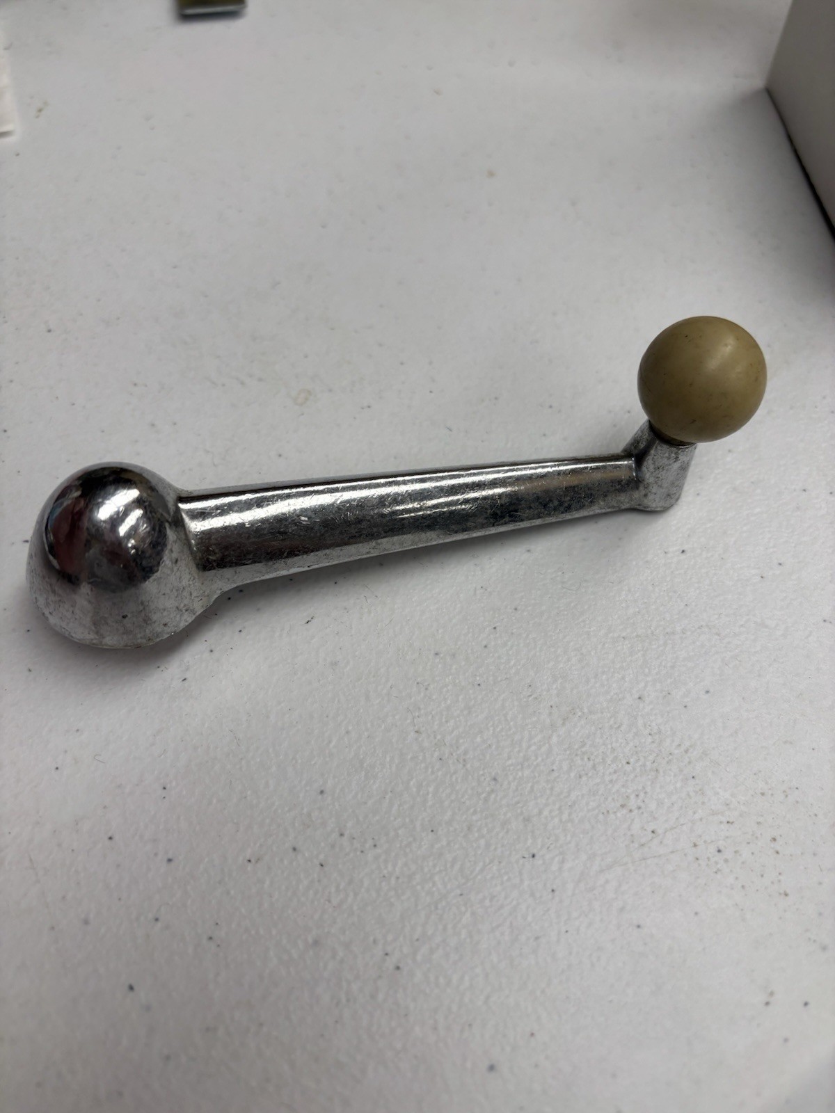 1949 1950 Ford Interior Window Crank Chrome W/ Plastic Knob 8A-7023348 (1)