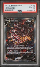 2022 Pokemon Sword & Shield Lost Origin Giratina V Fa Lost Origin PSA 10 #186 on eBay