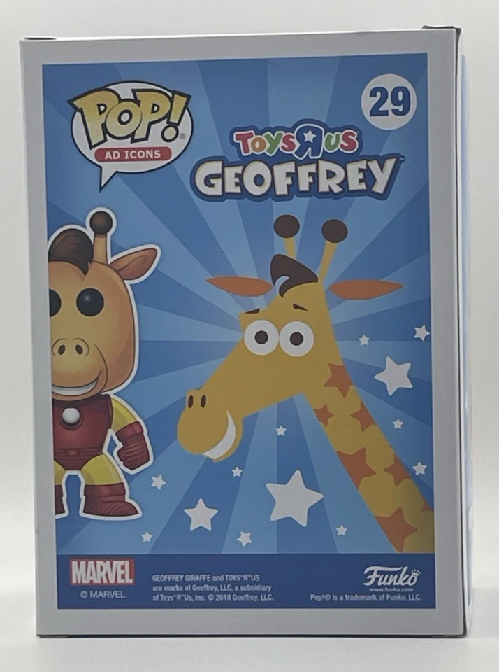 Funko Pop! Toys-R-Us Geoffrey como Iron Man Convención Canadiense #29 Foto 2 de 4