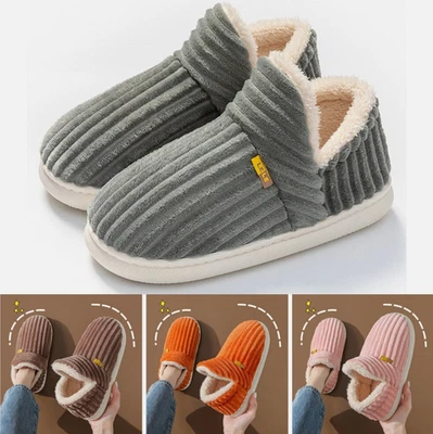 MARKENLOS Pantoffeln Damen Plüsch Winter Hausschuhe Warme Antirutsch Plüschschuhe Schlappe