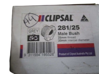 LOT OF 44 CLIPSAL MALE BUSH 281/25 NSMP