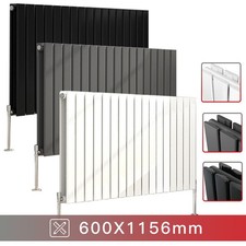 Designer Radiator Oval Column Flat Panel Vertical Horizontal Central Heating Rad