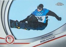 2026 Topps Chrome U.S. Winter Olympic & Paralympic Team Ross Powers 130 USA