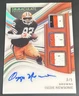 2024 Panini Immaculate OZZIE NEWSOME Game Worn Triple Patch Auto /5