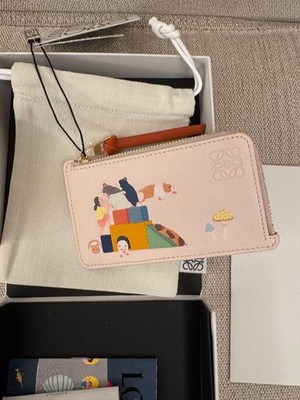 Loewe x Suna Fujita Hamster Coin Card Holder Nappa Calf Leather