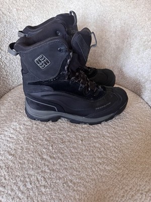 Columbia Bugaboot Omni-Heat Waterproof Winter Boots Men s Size 9 Black 200 Gram