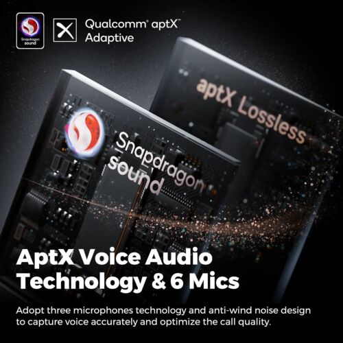 SoundPEATS Wireless Air4 Pro featuring Snapdragon SoundsBT5.3,IPX4 Earphones - Picture 10 of 12