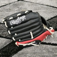 RAWLINGS PL91SB Kids Youth Baseball Mitt Glove 9" REG RHT Right-Hand Thrower