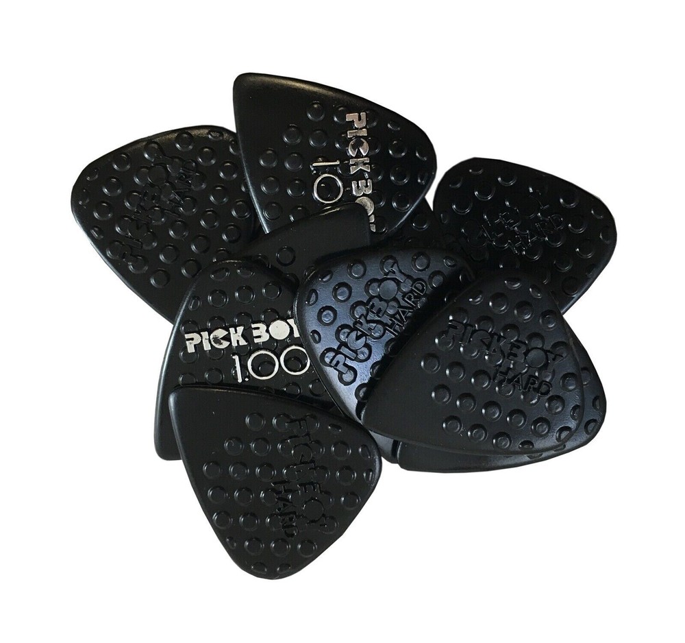 Pickboy Guitar Picks Pro Pick Nylon 1.00mm Medium/Heavy 10 Pack