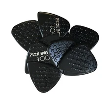 Pickboy Guitar Picks Pro Pick Nylon 1.00mm Medium/Heavy 10 Pack