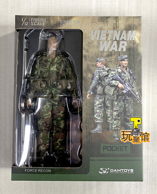 DAMTOYS 1/12 POCKET ELITE SERIES Marine Force Recon in Vietnam NO