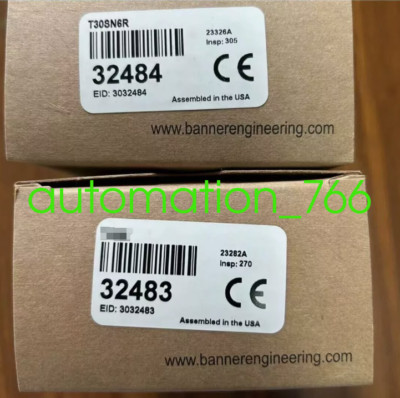 Brand new BANNER T30SN6R  Photoelectric sensor   shipping Via Fedex or DHL