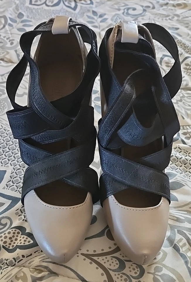 Victoria Secret Colin Stuart High Heel strappy pumps Platform Size 7.5 - Image 4 of 4