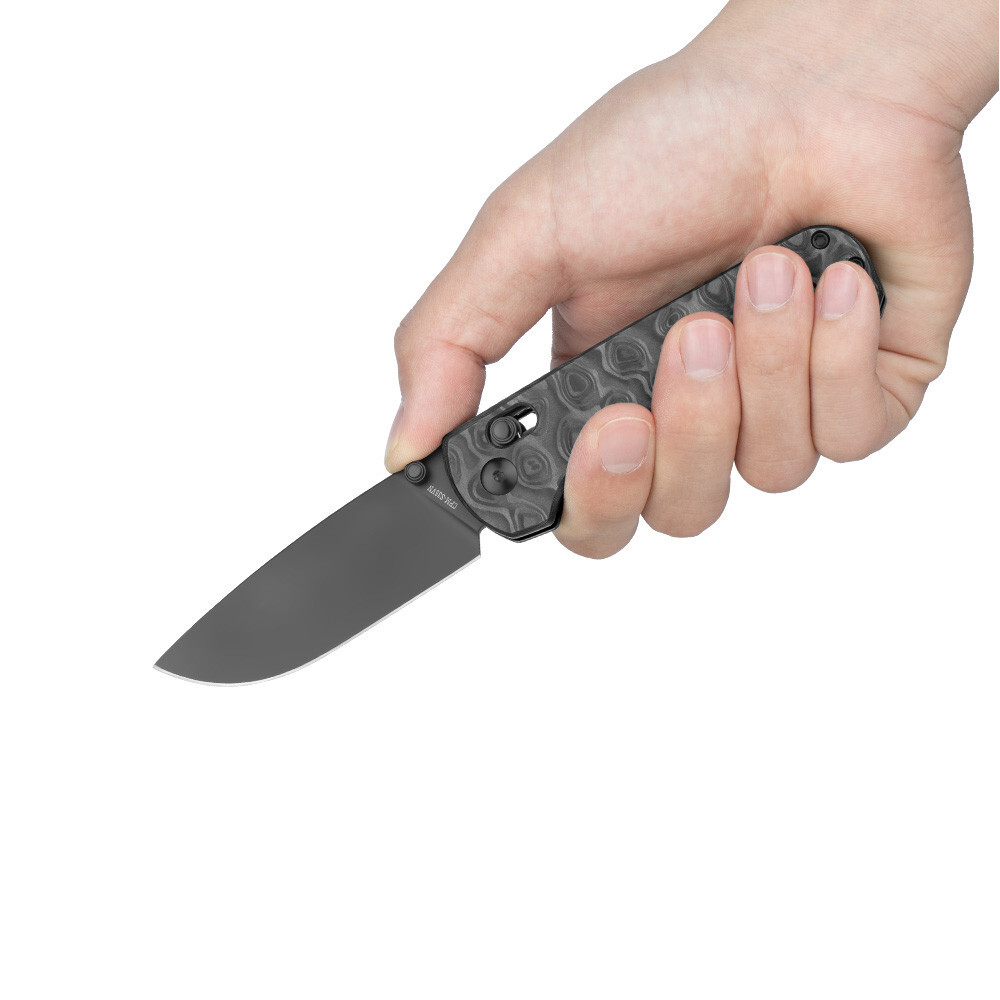 Olight Oknife Rubato 4 Carbon Fiber Stable/Smooth Rail Lock