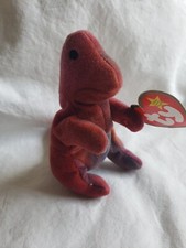 2000 McDonalds Teenie Beanie Baby REX the Tyrannosaurus SH 1