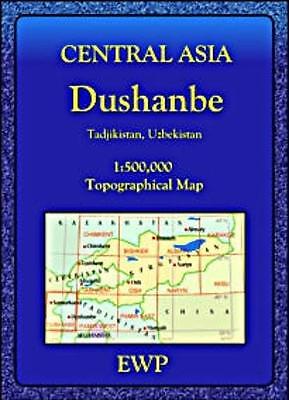 Duschanbe Zentralasien Karten S, ,
