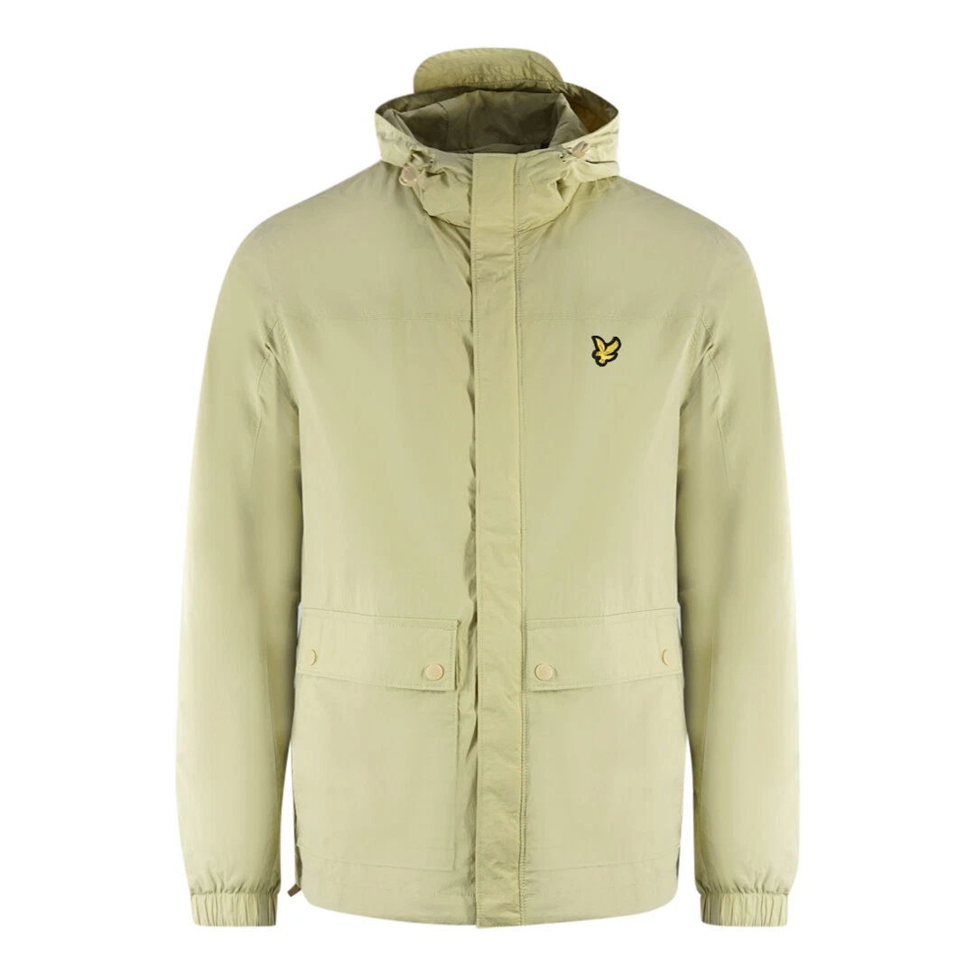 Lyle Scott Hooded Pocket Light Green Jacket eBay