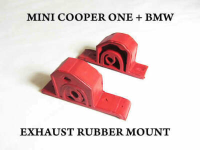BMW Mini Cooper Mini ONE rear Rubber Exhaust Mount Hanger Silencer x2 ...