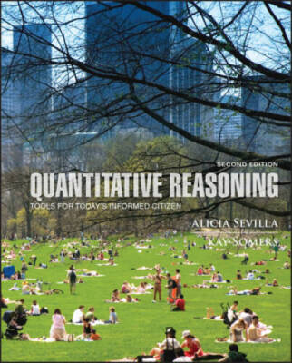 Quantitative Reasoning: Tools for Today's Informed Citizen - Hardcover - GOOD
