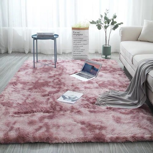 Fluffy Rugs Large Shaggy Rug Bedroom Living Room Anti Slip Soft Carpet Floor Mat - Picture 34 of 38