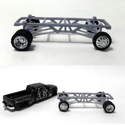 1:64 Lifted Truck Frame For Dodge Ram 3500 Dually(Body And 1:64 Lifted Truck Frame For Dodge Ram 3500 Dually(Body And