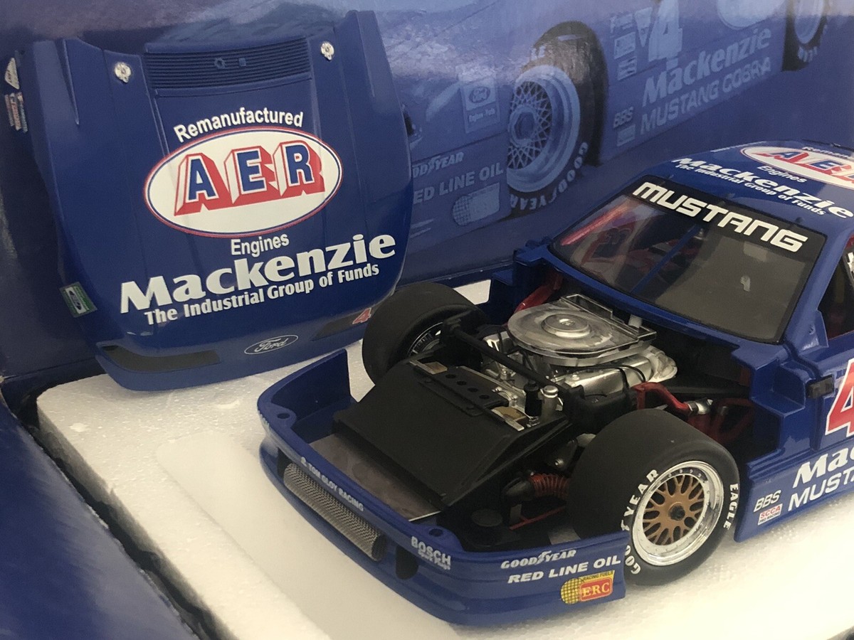 GMP 1994 FORD MUSTANG COBRA AER / RON FELLOWS TRANS-AM 1:18 | eBay