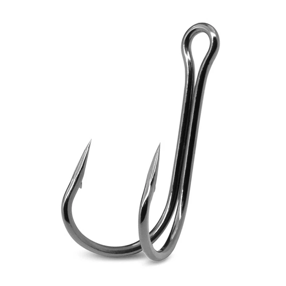 Jig Hook Jig Bass Fishing Hook Barbed Hook Double Fishing Hook Duple Hook