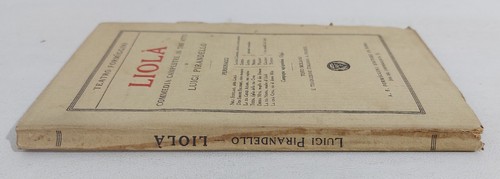 97460 Luigi Pirandello - Liolà - Formiggini 1917 (I Edizione Rara) - Picture 7 of 17