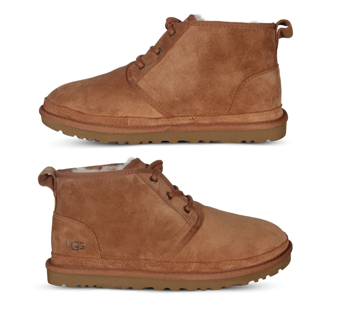 3236 CHE UGG Men Neumel Suede Chakka Boots Chestnut NEW