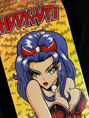RARE Hook-Ups Devil Girl Reissue Skateboard Deck JK RARE Hook-Ups Devil Girl Reissue Skateboard Deck JK