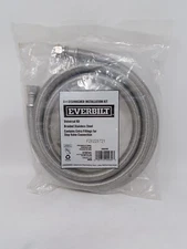 Everbilt Dishwasher Installation Kit Braided Stainless Steel 6' 69005HD
