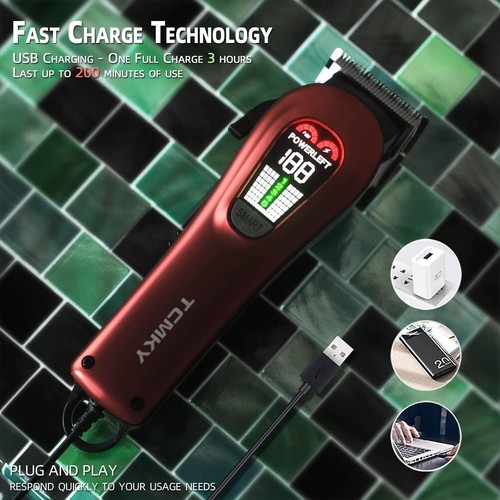 Wahl Professional Hair Cut Machine Barber Salon Cutting Trimmer Clipper Kit Set - Picture 6 of 7