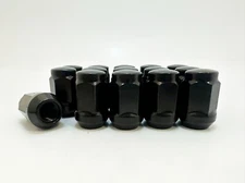 20pc Mustang Lug Nuts Bulge Acorn Lug 1/2"-20 Closed End 5x4.5 5x114.3 Conical