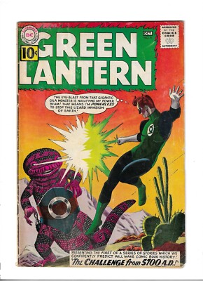 Green Lantern # 8 sehr gut [1960] 2nd Sinestro