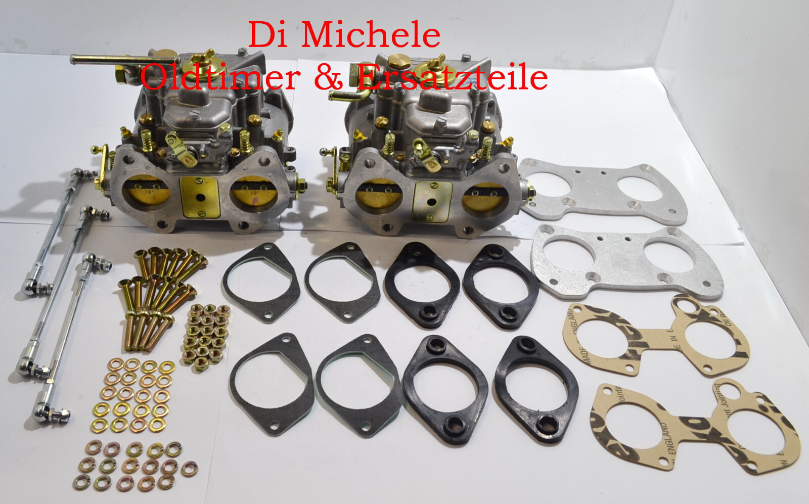 2x 40 Dcoe 151 Weber Carburetor, Mercedes 190 Sl Without Inlet Approved, B.5259