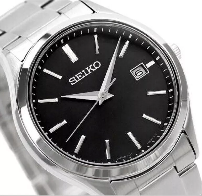 Seiko sapphire crystal stainless best sale steel